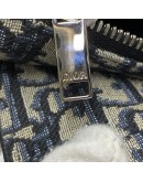 CHRISTIAN DIOR Blue Oblique Saddle Belt Bag – SHW (Receipt Year 2024)