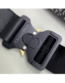 CHRISTIAN DIOR Blue Oblique Saddle Belt Bag – SHW (Receipt Year 2024)