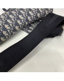 CHRISTIAN DIOR Blue Oblique Saddle Belt Bag – SHW (Receipt Year 2024)
