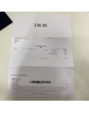 CHRISTIAN DIOR Blue Oblique Saddle Belt Bag – SHW (Receipt Year 2024)