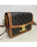 CELINE Teen Triomphe Calfskin Crossbody Bag – GHW (Year 2022)