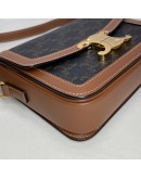 CELINE Teen Triomphe Calfskin Crossbody Bag – GHW (Year 2022)