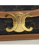 CELINE Teen Triomphe Calfskin Crossbody Bag – GHW (Year 2022)