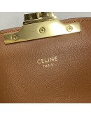 CELINE Teen Triomphe Calfskin Crossbody Bag – GHW (Year 2022)
