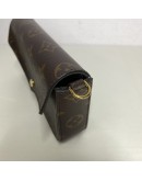 LOUIS VUITTON Monogram Felicie Strap & Go Pochette with Khaki Shoulder Strap – GHW (Year 2021)