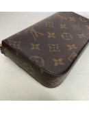 LOUIS VUITTON Monogram Felicie Strap & Go Pochette with Khaki Shoulder Strap – GHW (Year 2021)