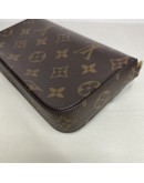 LOUIS VUITTON Monogram Felicie Strap & Go Pochette with Khaki Shoulder Strap – GHW (Year 2021)