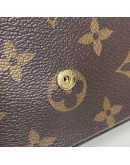 LOUIS VUITTON Monogram Felicie Strap & Go Pochette with Khaki Shoulder Strap – GHW (Year 2021)