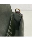 LOUIS VUITTON Monogram Felicie Strap & Go Pochette with Khaki Shoulder Strap – GHW (Year 2021)