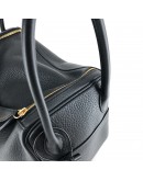 HERMES Lindy 26 Shoulder Bag in Black Taurillon Clemence Leather – GHW (Stamp C – Year 2018)