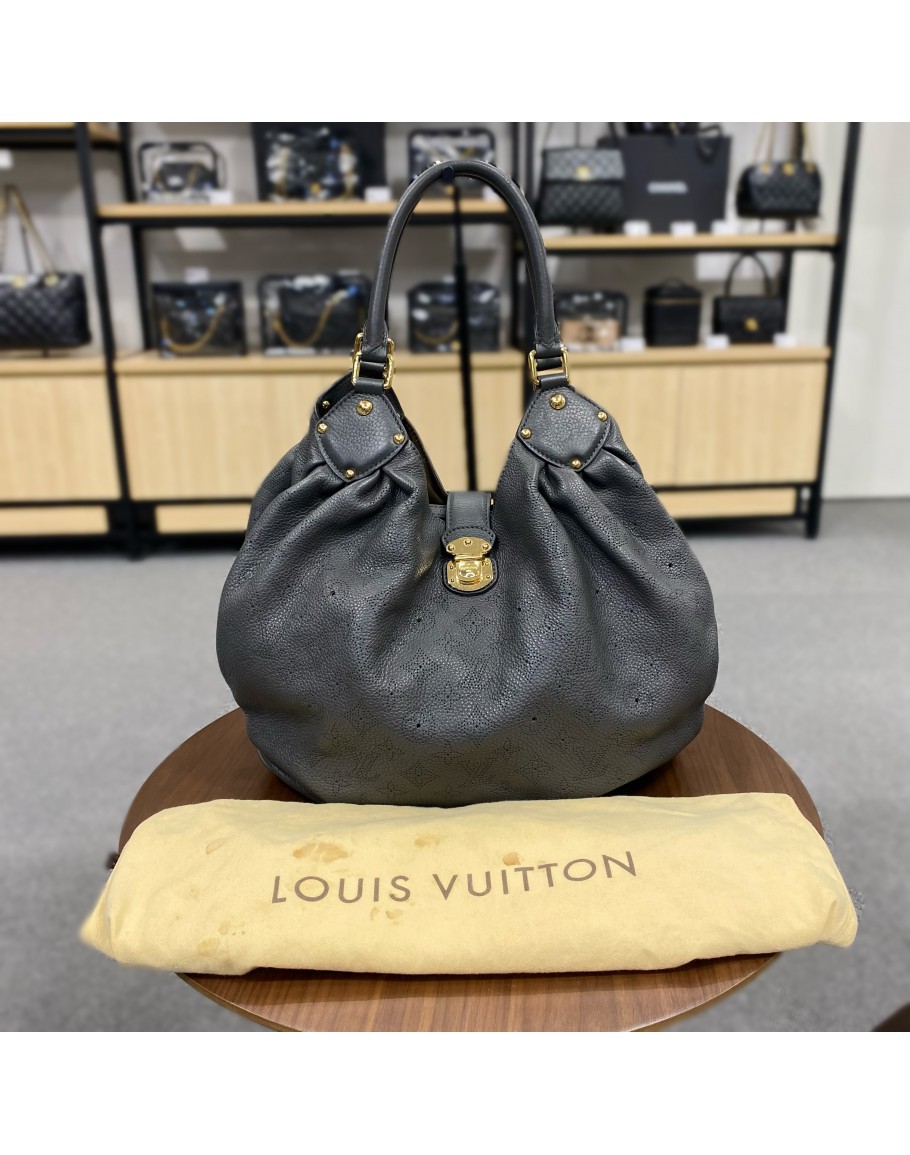 LOUIS VUITTON Mahina L Monogram Leather Shoulder Bag-US