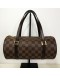 LOUIS VUITTON Damier Ebene Papillon 26 Handbag - GHW (Year 2005)