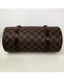 LOUIS VUITTON Damier Ebene Papillon 26 Handbag - GHW (Year 2005)