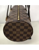 LOUIS VUITTON Damier Ebene Papillon 26 Handbag - GHW (Year 2005)
