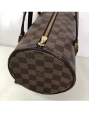 LOUIS VUITTON Damier Ebene Papillon 26 Handbag - GHW (Year 2005)