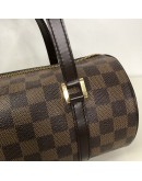 LOUIS VUITTON Damier Ebene Papillon 26 Handbag - GHW (Year 2005)