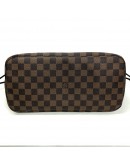 LOUIS VUITTON Damier Ebene Neverfull MM Tote Bag in Red Inner Lining – GHW (Year 2012)