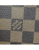 LOUIS VUITTON Damier Ebene Neverfull MM Tote Bag in Red Inner Lining – GHW (Year 2012)