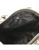 CHRISTIAN DIOR Black Trotter Canvas Mini Boston Bag 20 – SHW