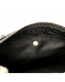CHRISTIAN DIOR Black Trotter Canvas Mini Boston Bag 20 – SHW