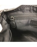 CHRISTIAN DIOR Black Trotter Canvas Mini Boston Bag 20 – SHW