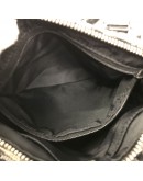 CHRISTIAN DIOR Black Trotter Canvas Mini Boston Bag 20 – SHW