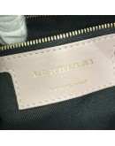 BURBERRY Canterbury House Check Shoulder Tote Bag in Pink/Beige
