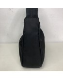 PRADA Nylon Tessuto Sport Nero Mini Hobo Bag