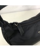 PRADA Nylon Tessuto Sport Nero Mini Hobo Bag