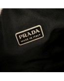 PRADA Nylon Tessuto Sport Nero Mini Hobo Bag