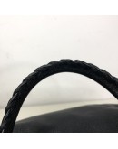 BALENCIAGA Medium Classic City Handbag with Shoulder Strap in Black Arena Lambskin – GHW (Recoloured)