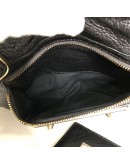 BALENCIAGA Medium Classic City Handbag with Shoulder Strap in Black Arena Lambskin – GHW (Recoloured)