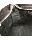 BALENCIAGA Medium Classic City Handbag with Shoulder Strap in Black Arena Lambskin – GHW (Recoloured)