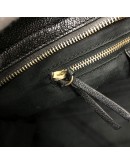 BALENCIAGA Medium Classic City Handbag with Shoulder Strap in Black Arena Lambskin – GHW (Recoloured)