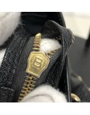 BALENCIAGA Medium Classic City Handbag with Shoulder Strap in Black Arena Lambskin – GHW (Recoloured)