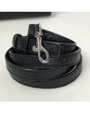 YVES SAINT LAURENT Sac De Jour Handbag with Shoulder Strap in Black Crocodile Embossed Leather – SHW