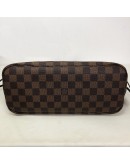 LOUIS VUITTON Damier Ebene Neverfull PM Tote Bag in Red Inner Lining – GHW (Year 2011)