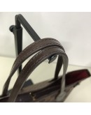 LOUIS VUITTON Damier Ebene Neverfull PM Tote Bag in Red Inner Lining – GHW (Year 2011)
