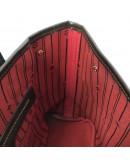 LOUIS VUITTON Damier Ebene Neverfull PM Tote Bag in Red Inner Lining – GHW (Year 2011)