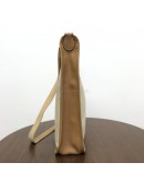 HERMES Vespa PM in Beige Toile Canvas & Camel Leather – GHW