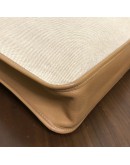 HERMES Vespa PM in Beige Toile Canvas & Camel Leather – GHW