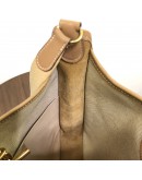 HERMES Vespa PM in Beige Toile Canvas & Camel Leather – GHW