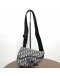 CHRISTIAN DIOR Mini Saddle Belt Bag in Blue Oblique Jacquard – SHW (Year 2020)