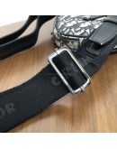 CHRISTIAN DIOR Mini Saddle Belt Bag in Blue Oblique Jacquard – SHW (Year 2020)