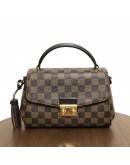 LOUIS VUITTON Damier Ebene Croisette Handbag with Shoulder Strap – GHW (Year 2018)