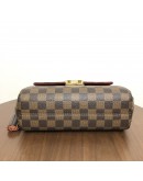 LOUIS VUITTON Damier Ebene Croisette Handbag with Shoulder Strap – GHW (Year 2018)