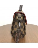 LOUIS VUITTON Damier Ebene Croisette Handbag with Shoulder Strap – GHW (Year 2018)