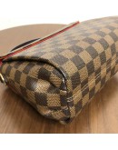 LOUIS VUITTON Damier Ebene Croisette Handbag with Shoulder Strap – GHW (Year 2018)