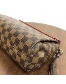 LOUIS VUITTON Damier Ebene Croisette Handbag with Shoulder Strap – GHW (Year 2018)