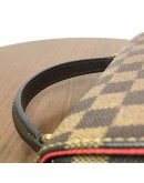 LOUIS VUITTON Damier Ebene Croisette Handbag with Shoulder Strap – GHW (Year 2018)